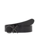 Calvin Klein Leren riem RE-LOCK QUILT CK LOGO BELT 30MM