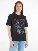 TOMMY JEANS T-shirt TJW RLX WASHED PANTHER TEE