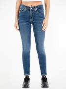 NU 20% KORTING: Calvin Klein Skinny fit jeans Mid rise skinny