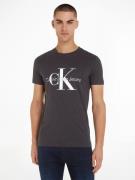 NU 20% KORTING: Calvin Klein T-shirt ICONIC MONOGRAM SLIM TEE