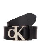 NU 20% KORTING: Calvin Klein Leren riem MONOGRAM HARDWARE 35MM