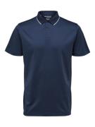 NU 20% KORTING: SELECTED HOMME Poloshirt SLHLEROY COOLMAX SS POLO NOOS