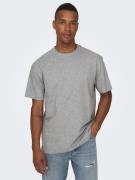 NU 20% KORTING: ONLY & SONS Shirt met ronde hals ONSFRED RLX SS TEE