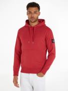 NU 20% KORTING: Calvin Klein Hoodie BADGE HOODIE met logopatch