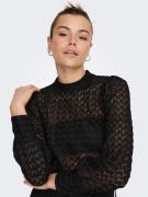 JDY Shirt met lange mouwen JDYAVERY L/S LACE TOP JRS NOOS