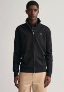 NU 20% KORTING: Gant Sweatvest REG SHIELD FULL ZIP SWEAT met logobordu...