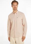 NU 20% KORTING: TOMMY JEANS Overhemd met lange mouwen TJM REG LINEN BL...