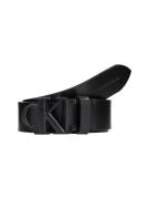 NU 20% KORTING: Calvin Klein Leren riem RO MONO PLAQUE LTHR BELT 35MM