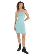 Calvin Klein Jurk met spaghettibandjes MONOLOGO STRAPPY DRESS