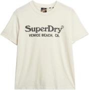 NU 25% KORTING: Superdry T-shirt METALLIC VENUE RELAXED TEE