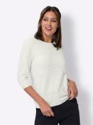 NU 20% KORTING: Classic Basics Trui met 3/4-mouwen Trui