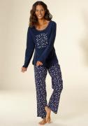 Vivance Dreams Pyjama met sterrenprint (2-delig, 1 stuk)