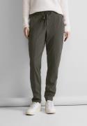 NU 20% KORTING: STREET ONE Jogpants in effen kleuren