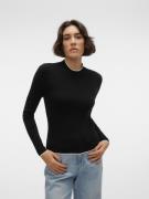 NU 20% KORTING: Vero Moda Trui met ronde hals VMFLOUNCY LS HIGHNECK PU...