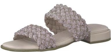 Marco Tozzi Slippers met gevlochten bandjes