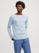 NU 20% KORTING: Jack & Jones Gebreide trui JJELINEN KNIT CREW NECK SN