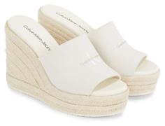 Calvin Klein Slippers SLIDE WEDGE ROPE SANDAL ML BTW