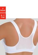 NU 20% KORTING: Petite fleur Sport-bh zonder beugels voor yoga (Set va...