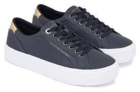 NU 25% KORTING: Tommy Hilfiger Plateausneakers ESSENTIAL VULC LEATHER ...