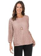 NU 20% KORTING: Lady Kanten Shirt (1-delig)