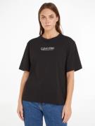 NU 20% KORTING: Calvin Klein T-shirt COORDINATES LOGO GRAPHIC T-SHIRT