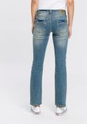 NU 20% KORTING: Arizona Rechte jeans Contrastnaden