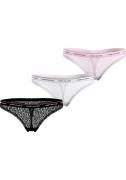 NU 20% KORTING: Tommy Hilfiger Underwear Slip 3 PACK THONG LACE (EXT S...