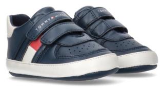 NU 20% KORTING: Tommy Hilfiger Sneakers FLAG LOW CUT VELCRO SHOE OFF