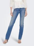 NU 25% KORTING: Only Straight jeans ONLALICIA REG STRT DNM DOT568 NOOS