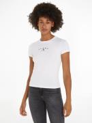 TOMMY JEANS T-shirt TJW SLIM ESSENTIAL LOGO 2 SS