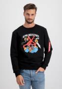 Alpha Industries Sweater ALPHA INDUSTRIES Men - Sweatshirts Fighter Sq...