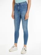 Calvin Klein Skinny fit jeans HIGH RISE SUPER SKINNY ANKLE in een klas...