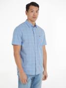 TOMMY JEANS Overhemd met korte mouwen TJM REG CHECK POPLIN SS SHIRT