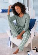 Vivance Dreams Pyjama met frontprint (2-delig, 1 stuk)