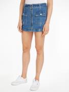 NU 20% KORTING: TOMMY Jeans rok BELTED ZIPPER SKIRT BH7036