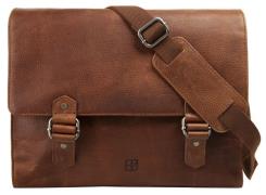 BODENSCHATZ Messenger Bag echt leder