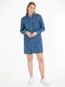 NU 20% KORTING: Tommy Jeans Curve Jeans jurk ALINE LS DRESS AH5032 EXT