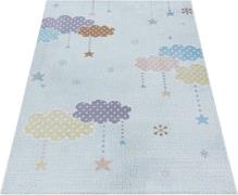 Ayyildiz Teppiche Kindervloerkleed LUCKY 3611 Kinderkleed met wolken- ...