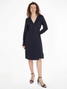 NU 20% KORTING: Tommy Hilfiger Blousejurk SEAL AOP F&F KNEE DRESS