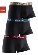 Buffalo Boxershort voor jongens met contrastkleurige boord (set, 3 stu...