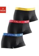 NU 20% KORTING: Buffalo Boxershort voor jongens met contrastkleurige b...