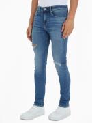 Calvin Klein Skinny fit jeans Skinny in een klassiek 5-pocketsmodel