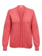 NU 20% KORTING: ONLY CARMAKOMA Vest CARMILLE L/S OPEN CARDIGAN KNT