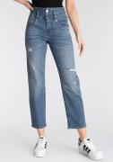 NU 20% KORTING: Herrlicher High-waist jeans Pitch HI Tap Denim Stretch