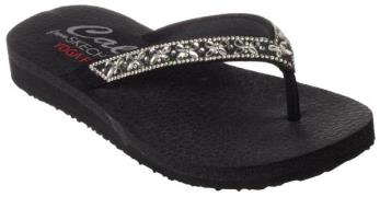 NU 20% KORTING: Skechers Teenslippers MEDITATION-BUTTERFLY GARDEN