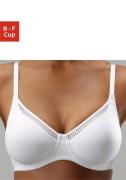 Nuance T-shirt-bh met beugels en naadloze microvezel cups