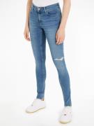 NU 20% KORTING: TOMMY JEANS Skinny fit jeans Nora met tommy jeans merk...