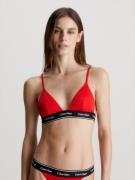 Calvin Klein Swimwear Triangel-bikinitop TRIANGLE-RP met logo op de on...