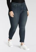 NU 20% KORTING: Levi's® Plus Skinny fit jeans 721 PL HI RISE SKINNY ze...