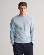 Gant Sweatshirt REG SHIELD C-NECK SWEAT met logoborduursel op borsthoo...